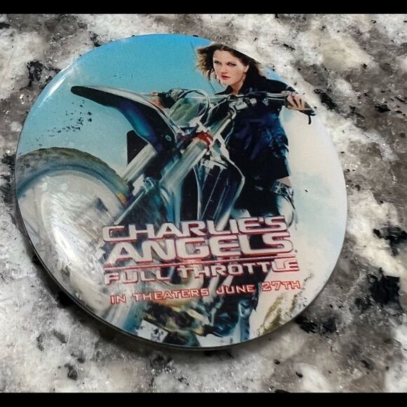 Charlie’s Angels Full Throttle Drew Barrymore movie promo magnet. - Picture 1 of 2